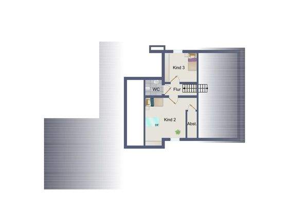 Grundriss Dachgeschoss