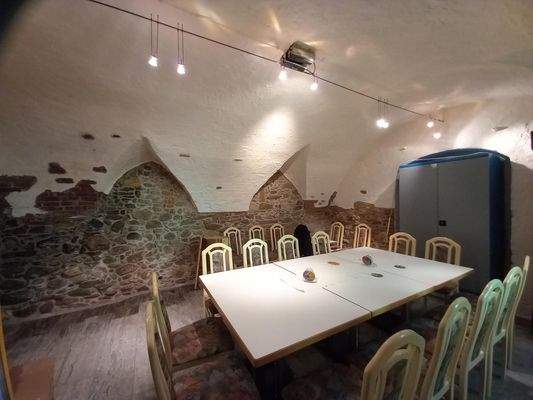 abgetrennter Raum für Veranstaltungen