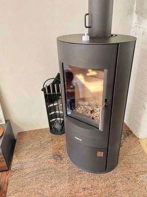 Kamin Wohnzimmer Wohnung OG