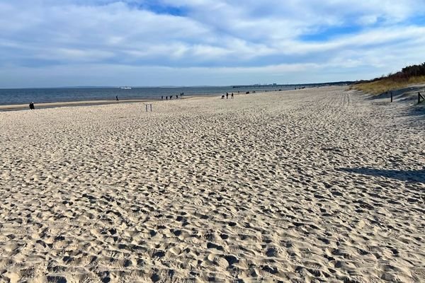 Strand vor dem Eichenweg