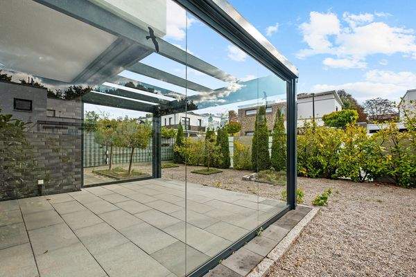 Überdachte Terrasse