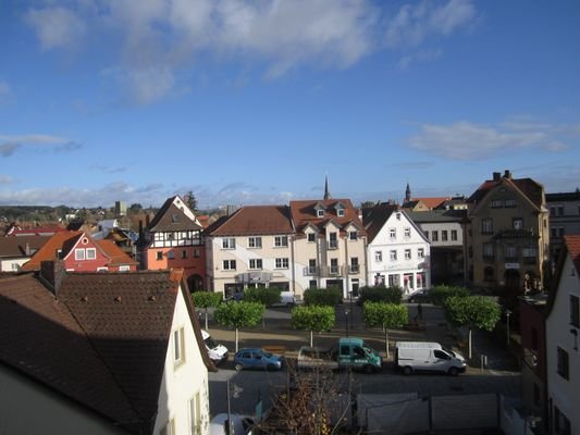 Blick von der Dachterrasse