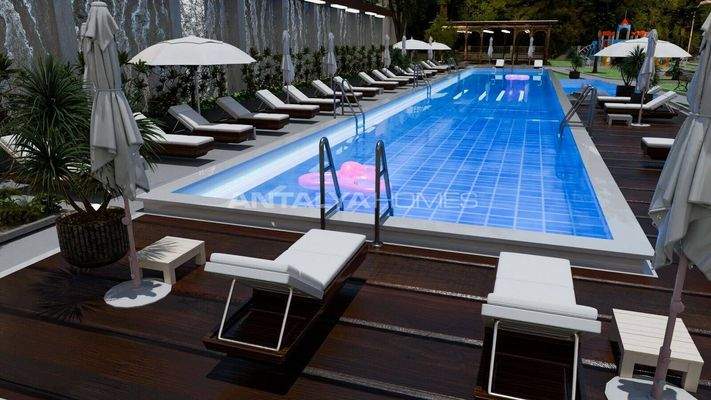 1 and 2-Bedroom Apartments with Pool in Antalya Altintas