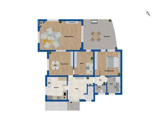 Grundriss Erdgeschoss