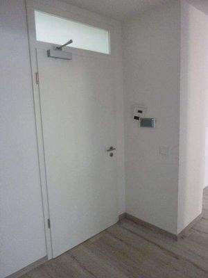 Eingangsbereich mit Videopaneel