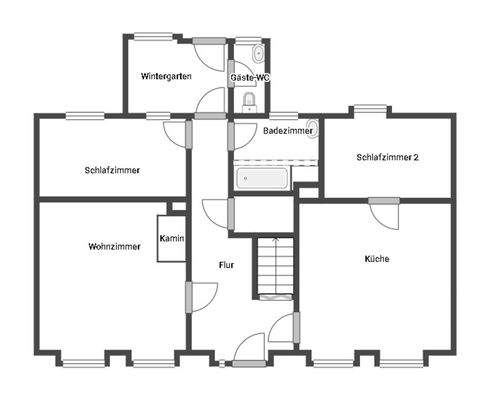 Grundriss Erdgeschoss