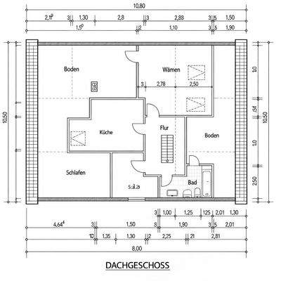 Grundriss Dachgeschoss