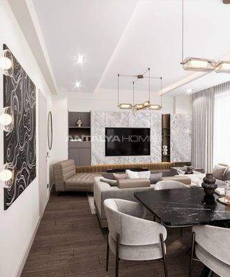 Flats Near City Hospital in Kepez Antalya