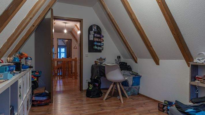 Hobbyraum 2 im Dachgeschoss