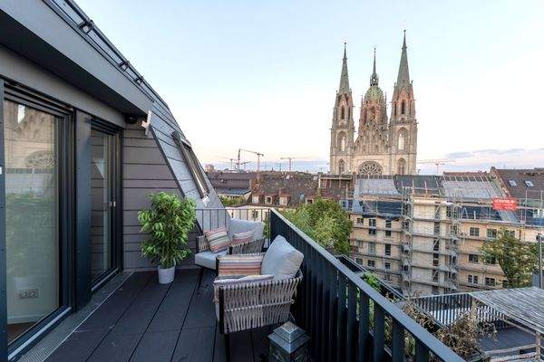 Blick auf die Paulskirche 