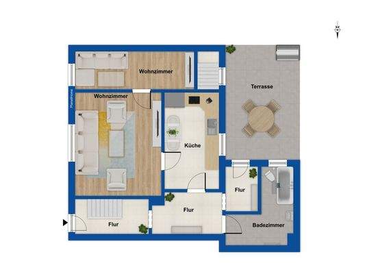 Grundriss Erdgeschoss