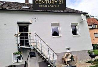 Rückseite Haus Zugang Garten