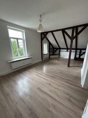 Wohnzimmer im Dachgeschoss 