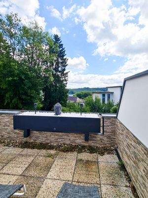 Aussicht aus dem Balkon 