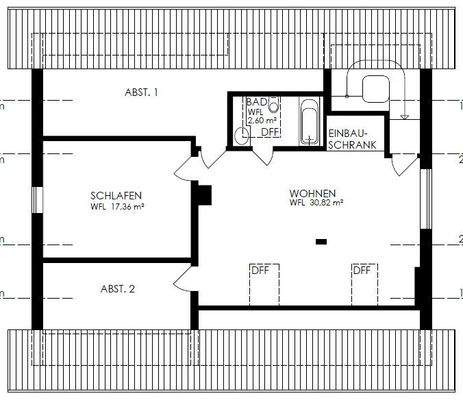 Grundriss Dachgeschoss