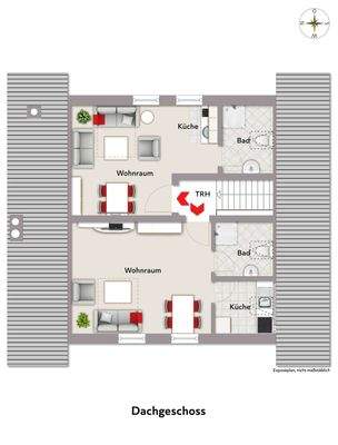 Grundriss Dachgeschoss