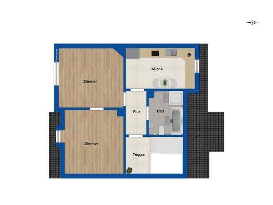 Grundriss - Dachgeschoss