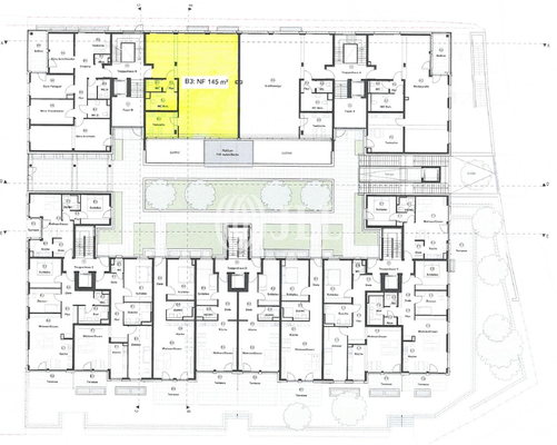Grundriss - B3 - 145 m²