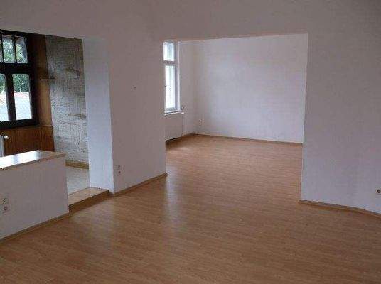 Wohnzimmer mit Veranda