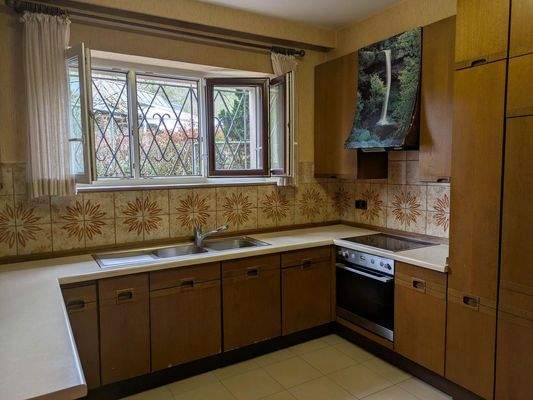 Küche mit Gartenaussicht (EG)