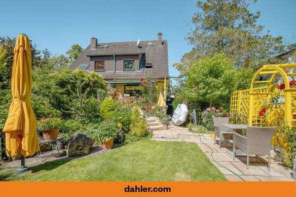 Hausansicht Gartenseite