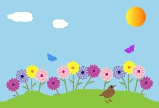 miete clipart flower