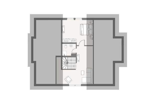 Grundriss Spitzboden