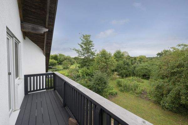 Balkon – Mit Blick ins Grüne