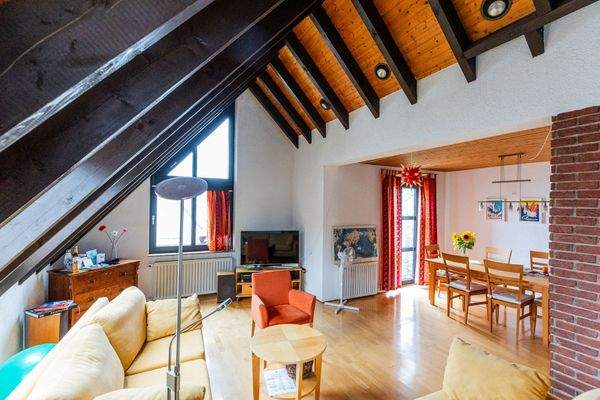 Wohn- und Esszimmer Whg. DG_Ansicht 1