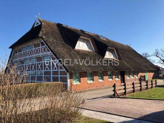 Westansicht des Fachwerkhauses