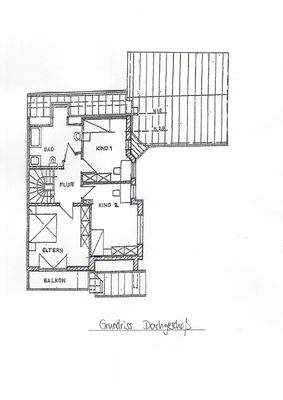 Grundriss Dachgeschoss