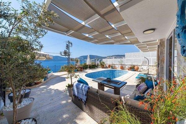 Spacious and Modern Villa with Panoramic Sea View in Kalkan Antalya