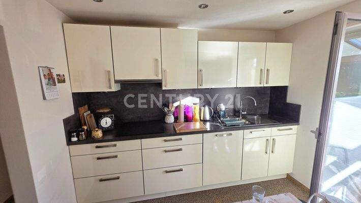 Moderner Küchenblock