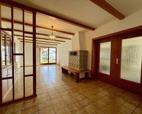 Blick zum Essbereich