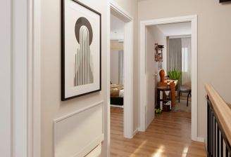 Helle und freundliche Flurbereiche