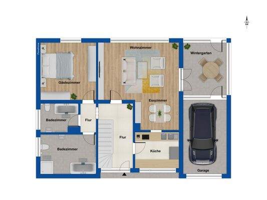 Grundriss Erdgeschoss