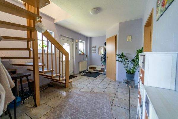 Großzügiger Eingangsbereich