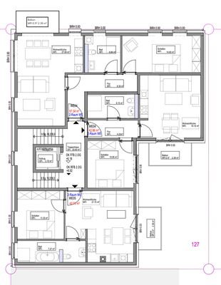 Optional: Regelgrundriss 3 Wohnungen