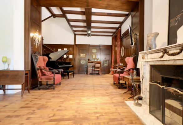 WE01/EG: Wohn- und Kaminzimmer