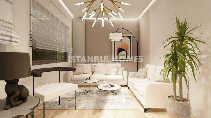 Furnished Whole Apartment Building in Istanbul with 5 Floors