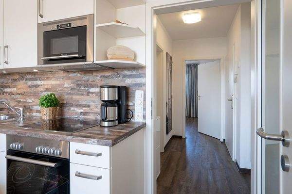 Von der Küche in den Flur