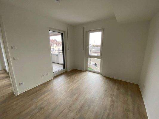 Schlafzimmer - ohne Möbel