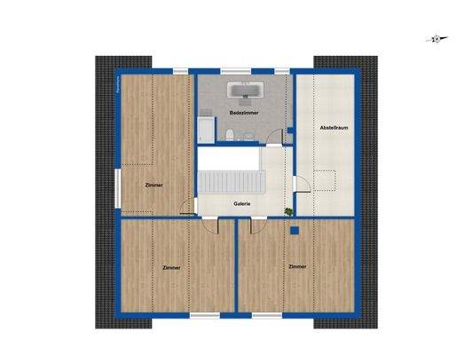 Grundriss Dachgeschoss