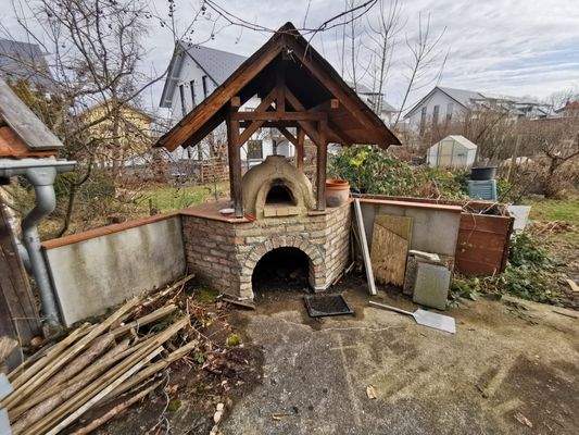 Feuerstelle als Highlight im Gartenbereich