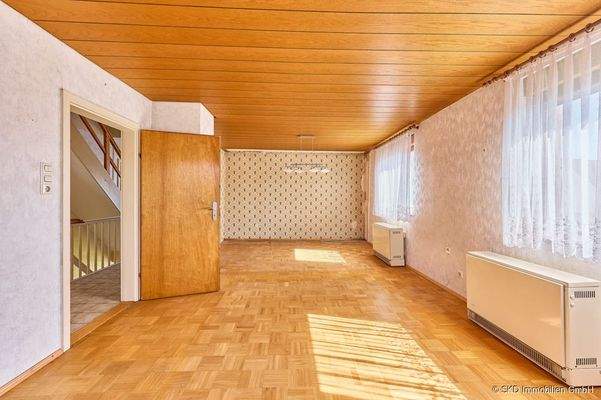 OG I Das große Wohn- Esszimmerzimmer