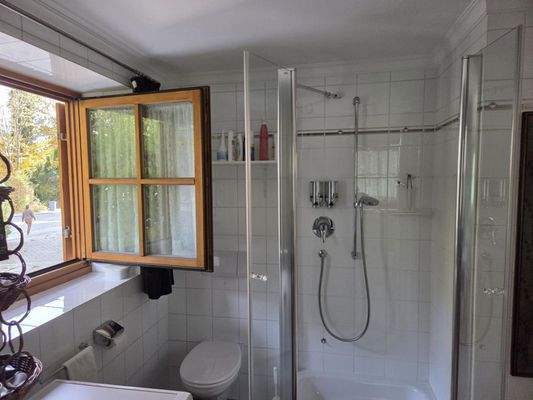 Bad mit WC und Dusche
