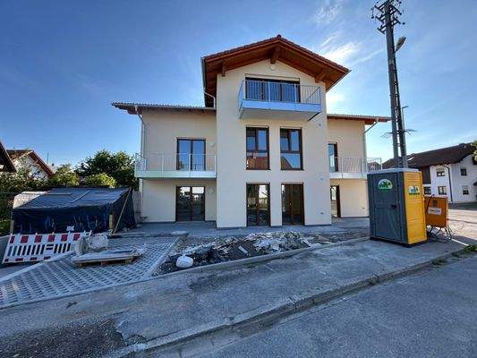 Das Haus in der Südansicht