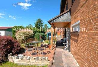 Terrasse am Hauseingang