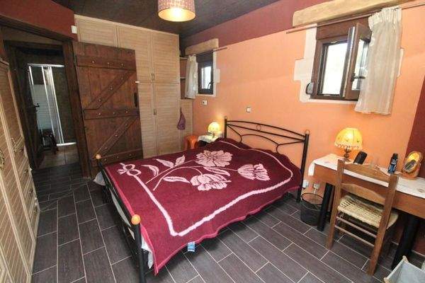 Großes Steinhaus mit Tauchbecken in Apokoronas