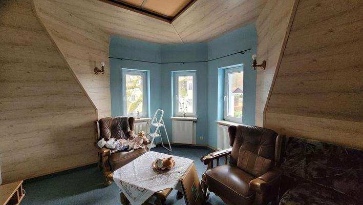 Wohnraum DG  mit Erker